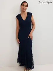 Phase Eight Blue Petite Khiana Dress (W58390) | $851