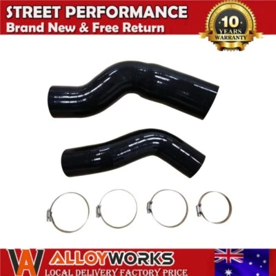 2 Piece Silicone Intercooler Pipe Kit for Mitsubishi Triton 2.4L MQ, MR 2015-On