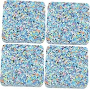 UPKOCH 4pcs Drum Mute Pads Sound Dampening Cymbal Accessories Easy to Install Vibration Pads for Quiet Practice Durable Wear Resistant Design for Drummers