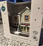 Merry Moments. New 2024. LED Holiday Village House Aldi Store. FREE SHIPPING!