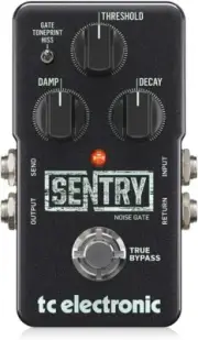 TC Electronic Sentry Noise Gate Guitar Pedal Built-In Tone Prints