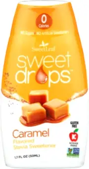 SweetLeaf Sweet Drops Liquid Stevia *Caramel Zero Calorie 0 Sugar GF Keto