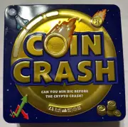 Coin Crash By Ridley Games NEW SEALED Crypto Currency Game