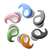 Soft Silicone Earplugs Professional Soundproof Noise Reduction Earplug Set