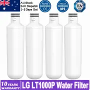 4Pcs Water Filter For LG GF-V910MBSL GF-L570MBL SG-5I700TSL GF-L570PL LT1000P