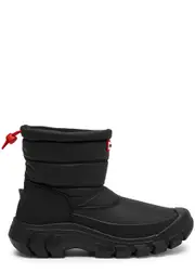 Hunter Intrepid Quilted Nylon Snow Boots - Black - 41 (IT41 / UK8) 41 (IT41 / UK8)