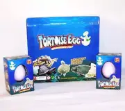FAKE 4 HATCH'EM GROWING TURTLE EGGS toy grow science REPTILE egg PLAY PET