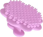 VICASKY Silicone Facial Scrubber for Gentle Cleansing and Exfoliating Durable and Lightweight Face Wash Brush for Adults for Home Travel Use