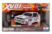 Tamiya 58569 1/10 EP RC XV01 Chassis Lancia Delta Integrale Martini Assembly Kit