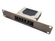 10" 1U Network Rack Mount for TP-Link TL-SG1005P 5-Port Gigabit PoE Switch 100mm