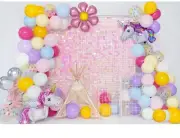 Shimmer Wall Panels Sequins Backdrop Events Home Decor Birthday Party Decor Pink