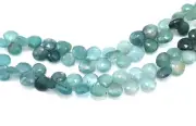 A+++ Natural Grandidierite Faceted Briolettes Heart Gemstone Beads Size 8x7 MM