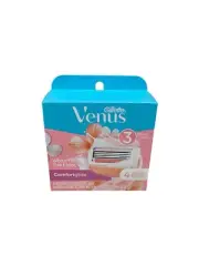 Gillette Venus ComfortGlide Womens Razor Blade Refills 4 Count. Free Shipping!