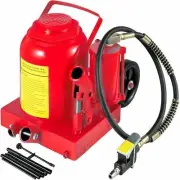 LOW PROFILE AIR HYDRAULIC 50 TON TROLLEY JACK TRUCK GARAGE FLOOR TOOL NEW