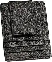 [VALICLUD] 1pc Pouch Leather Holder Credit Holder Black