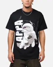 [GOAT CREW] Goat Crew X Avatar: The Last Airbender Appa T-shirt Black - Size S S Black