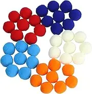 pson 40PCS 1 Inch Colorful Wool Balls, Handmade Wool Felt Pom Poms for DIY, Craft, Decoration, Bouquet(5 Colors)