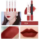 4pcs Lipstick Set Cigarette Shape Matte Long Lasting Unfading Lip Makeup