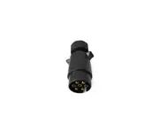 Elinz Trailer Plug 7 PIN Large Round Plastic Connector Adaptor Socket Car Caravan Boat