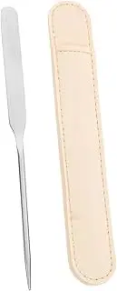 [Healeved] Stainless Steel Makeup Tools Nail Art Color Stick Beauty Spatula for Foundation