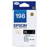 在飛比找蝦皮購物優惠-T198150 EPSON 原廠 (No.198) 高容量黑