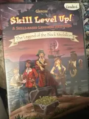 GLENCOE Grade 6 SKILL LEVEL UP Legend of the Black Medallion CD-ROM Game