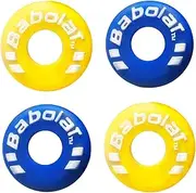 4 Piece Rubber Tire Shape Vibration Dampener Perdurable Tennis Racket Shock Absorber Soft Tennis Accessory Great for Tennis Players