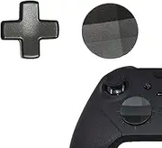 2Pcs D-Pads Replacement Kit for Xbox One Elite Series 2, Metal D-pads Parts for Xbox One Elite Series 2 Core Controller, Stainless Steel Standard D-pads for One Elite Series 1 Controller (Black)