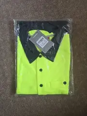 Hard Yakka Y111383 Large Hi-Vis Two Tone Polo Short Sleeve FREE EXPRESS SHIPPING