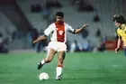 Frank Rijkaard Of Ajax 1987 OLD FOOTBALL PHOTO 1