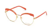Emilio Pucci EP5131 030 Men's Glasses Orange Size 55 - Private Health Rebate - Blue Light Block Available