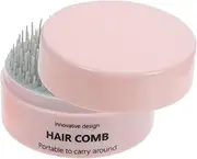 FRCOLOR Gentle Scalp Massage Hair Brush Mini Portable Paddle Brush for Women Detangler
