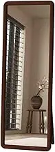 Full Length Mirror, Punch-Free Full-Length Mirror Wrought Iron Frame, Traceless Hook Installation,for Bedroom Living Room Dorm(Color3,165x55cm)