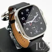 Hermes Apple Watch Ultra 2 Titanium 49mm Polished with Hermes Band