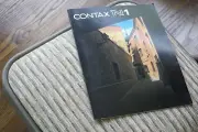 New original Contax brochure for N1 SLR camera +Zeiss N Sonnar T* 24-85mm lens