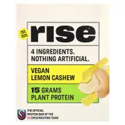 Rise Bar, Protein Bar, Lemon Cashew, 12 Bars, 2.1 oz (60 g) Each