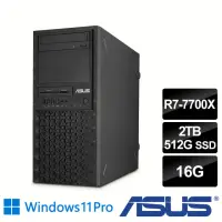 在飛比找momo購物網優惠-【ASUS 華碩】R7 八核繪圖工作站(WS770T/R7-