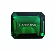 Green Emerald 13.70 Ct Certified Zambia Natural Emerald Cut Loose Gemstone 4JUJ