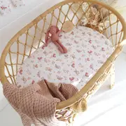 Snuggle Hunny Butterfly Organic Bassinet Sheet / Change Pad Cover