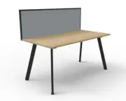 New RapidLine Eternity 1 Person Desk 1800mm Single Sided Metal Workstation with