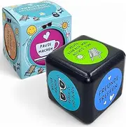 Decision Cube - Funny Cube Made of Soft Material (5.5 cm) - Motivation & Fun for Everyday & Leisure