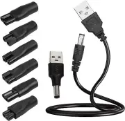 Power Cord 5V Charger USB adapter for hairdressers,shavers,purifiers,table lamps