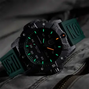 LUMINOX 雷明時Master Carbon SEAL Automatic 海豹部隊自動機械錶 - 競速綠/3877