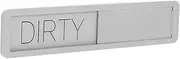Zinc Alloy Dishwasher Indicator Magnet Clean Dirty Sign for Dishwashers Fridges More Non Scratching Design Easy Manual Switch for Kitchen Organization