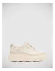[Wittner] Kylah Suede and Textile Sneaker in Ivory