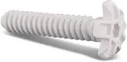 DL-pro Device Foot White Front 105 mm for Bosch Siemens Logixx Avantixx Series 4 iQ500 iQ100 iQ300 iQ700 StudioLine HydroStar 631221 00631221 Foot for Dishwasher Dishwasher