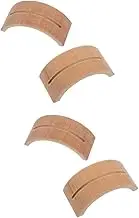 2Pcs Fan Display Stand Semicircle Holder for Home Decor Versatile Storage Rack for Folding Fans Stylish and Compact Design present for Friends