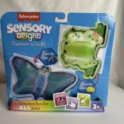 FISHER-PRICE Sensory Bright Butterfly & Frog Squeeze ‘n Sniff Scented Goo Animal