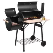 Zokop Charcoal Grill Smoker With Wheels