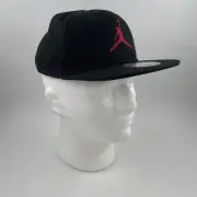 NWT Nike Toddler Boy Air Jordan Black w/ Red Jumpman SnapBack Cap - Size 2T - 4T